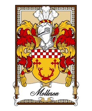 Scottish-Bookplates/M/Molleson-Crest-Coat-of-Arms