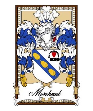 Scottish-Bookplates/M/Morehead-Crest-Coat-of-Arms