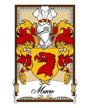 Scottish-Bookplates/M/Munro-Crest-Coat-of-Arms