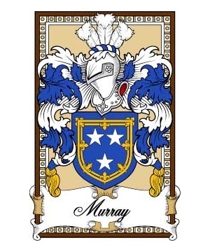 Scottish-Bookplates/M/Murray-or-Moray-Crest-Coat-of-Arms