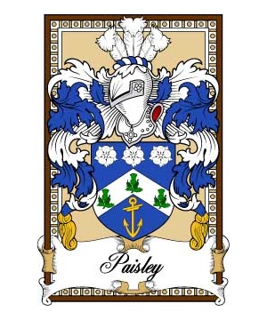 Scottish-Bookplates/P/Paisley-or-Pasley-Crest-Coat-of-Arms