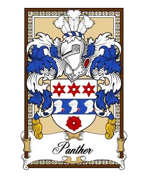 Scottish-Bookplates/P/Panther-Crest-Coat-of-Arms