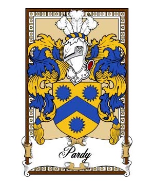 Scottish-Bookplates/P/Pardy-Crest-Coat-of-Arms