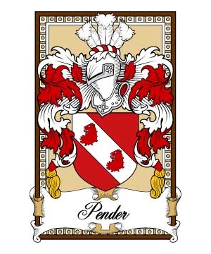 Scottish-Bookplates/P/Pender-(Linlithgow)-Crest-Coat-of-Arms