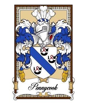 Scottish-Bookplates/P/Pennycook-or-Pennycock-Crest-Coat-of-Arms