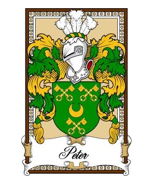 Scottish-Bookplates/P/Peter-(Forfar)-Crest-Coat-of-Arms