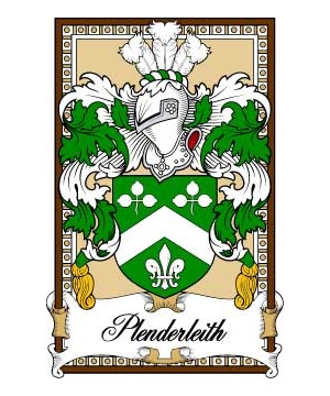 Scottish-Bookplates/P/Plenderleith-Crest-Coat-of-Arms