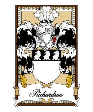 Scottish-Bookplates/R/Richardson-Crest-Coat-of-Arms