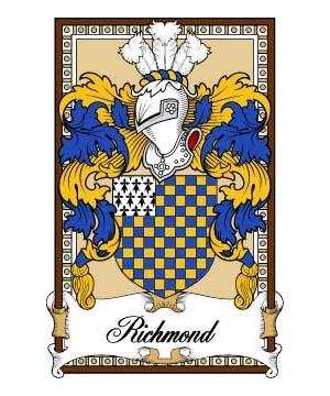 Scottish-Bookplates/R/Richmond-(ref-Burkes)-Crest-Coat-of-Arms