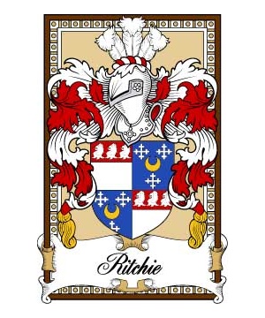 Scottish-Bookplates/R/Ritchie-(Craigtown)-Crest-Coat-of-Arms