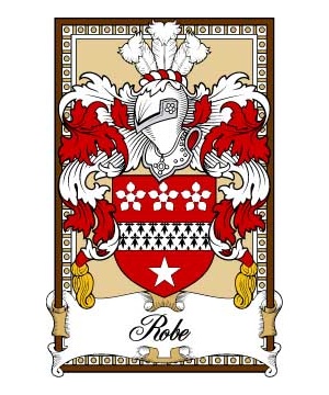 Scottish-Bookplates/R/Robe-(Bristol -from-Scotland)-Crest-Coat-of-Arms