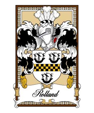 Scottish-Bookplates/R/Rolland-Crest-Coat-of-Arms