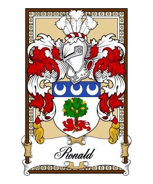 Scottish-Bookplates/R/Ronald-Crest-Coat-of-Arms