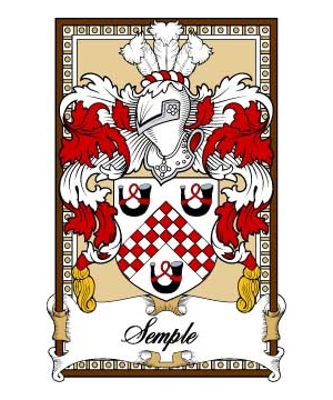 Scottish-Bookplates/S/Semple-or-Sempill-Crest-Coat-of-Arms