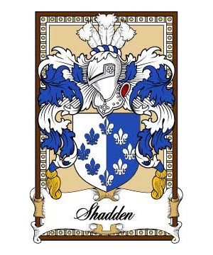 Scottish-Bookplates/S/Shadden-or-Shaddon-Crest-Coat-of-Arms