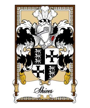 Scottish-Bookplates/S/Shives-Crest-Coat-of-Arms