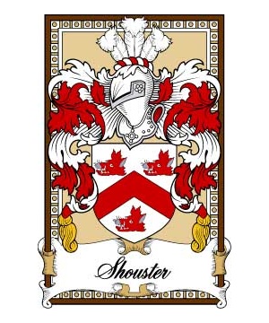 Scottish-Bookplates/S/Shouster-Crest-Coat-of-Arms