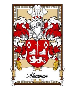 Scottish-Bookplates/S/Slewman-Crest-Coat-of-Arms