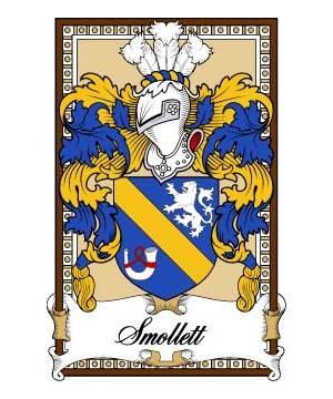 Scottish-Bookplates/S/Smollett-Crest-Coat-of-Arms