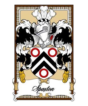 Scottish-Bookplates/S/Spaxton-or-Spaxon-Crest-Coat-of-Arms