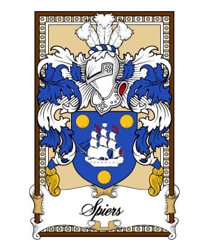 Scottish-Bookplates/S/Spiers-(Renfrew)-Crest-Coat-of-Arms