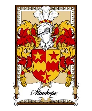 Scottish-Bookplates/S/Stanhope-Crest-Coat-of-Arms