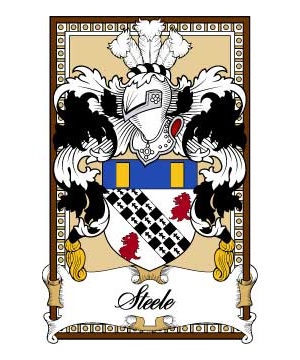 Scottish-Bookplates/S/Steele-Crest-Coat-of-Arms