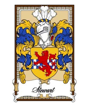 Scottish-Bookplates/S/Stewart-or-Stuart-III-Crest-Coat-of-Arms