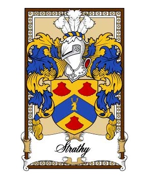 Scottish-Bookplates/S/Strathy-(Canada-from-Scotland)-Crest-Coat-of-Arms