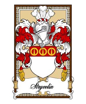 Scottish-Bookplates/S/Stryvelin-Crest-Coat-of-Arms