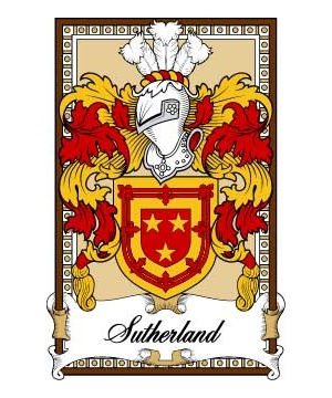 Scottish-Bookplates/S/Sutherland-Crest-Coat-of-Arms