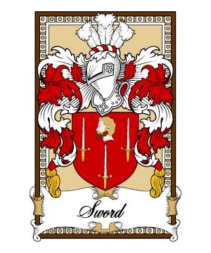 Scottish-Bookplates/S/Sword-(Lanark)-Crest-Coat-of-Arms