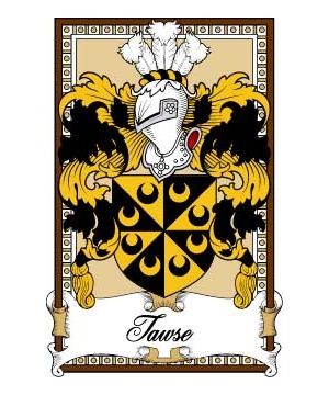 Scottish-Bookplates/T/Tawse-or-Taws-Crest-Coat-of-Arms