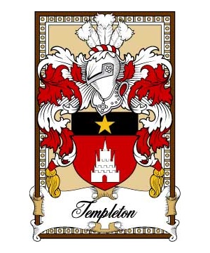 Scottish-Bookplates/T/Templeton-Crest-Coat-of-Arms