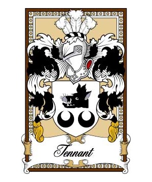 Scottish-Bookplates/T/Tennant-(of-that-Ilk)-Crest-Coat-of-Arms