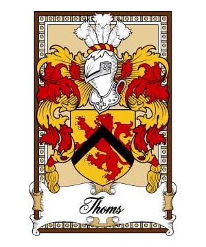 Scottish-Bookplates/T/Thoms-(Forfar)-Crest-Coat-of-Arms