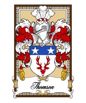 Scottish-Bookplates/T/Thomson-Crest-Coat-of-Arms