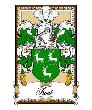 Scottish-Bookplates/T/Trout-(Aberdeen)-Crest-Coat-of-Arms