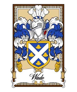 Scottish-Bookplates/W/Wade-(Dumfries)-Crest-Coat-of-Arms