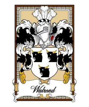 Scottish-Bookplates/W/Walrond-Crest-Coat-of-Arms