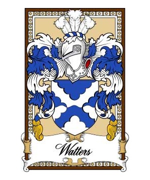 Scottish-Bookplates/W/Watters-(Edinburgh)-Crest-Coat-of-Arms