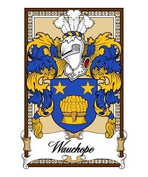 Scottish-Bookplates/W/Wauchope-Crest-Coat-of-Arms