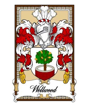 Scottish-Bookplates/W/Wellwood-(Fife)-Crest-Coat-of-Arms