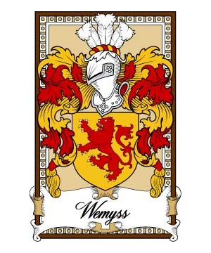 Scottish-Bookplates/W/Wemyss-Crest-Coat-of-Arms