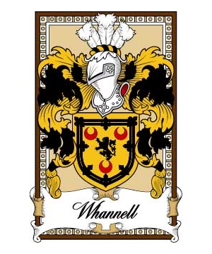 Scottish-Bookplates/W/Whannell-(Ayr)-Crest-Coat-of-Arms