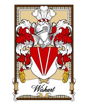 Scottish-Bookplates/W/Wishart-Crest-Coat-of-Arms