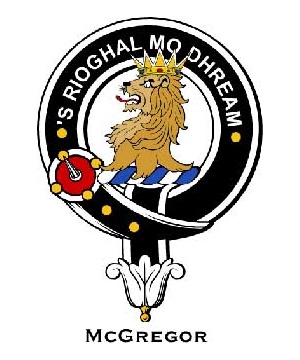 Scottish-Clan/McGregor-Clan-Badge