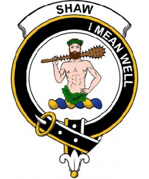 Scottish-Clan/Shaw-(of-Sauchie)-Clan-Badge