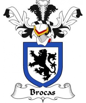 Scottish/B/Brocas-or-Brokkas-Crest-Coat-of-Arms