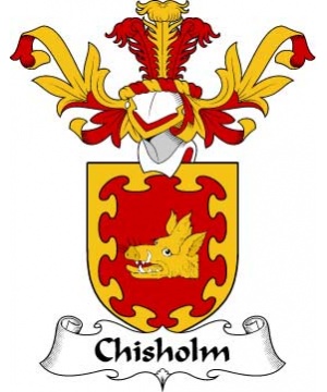 Scottish/C/Chisholm-Crest-Coat-of-Arms